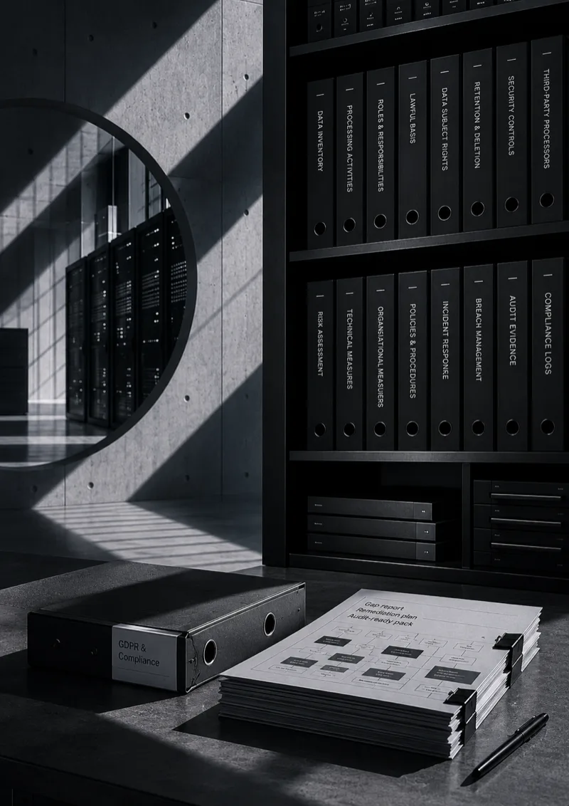 GDPR readiness documentation
